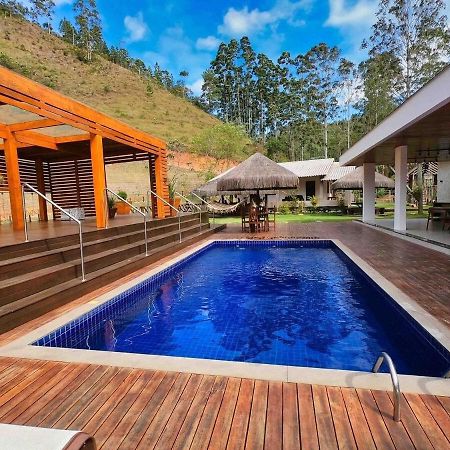 Sitio Cinco Folhas, Recanto Com Vista Pra Montanha Marechal Floriano Eksteriør bilde